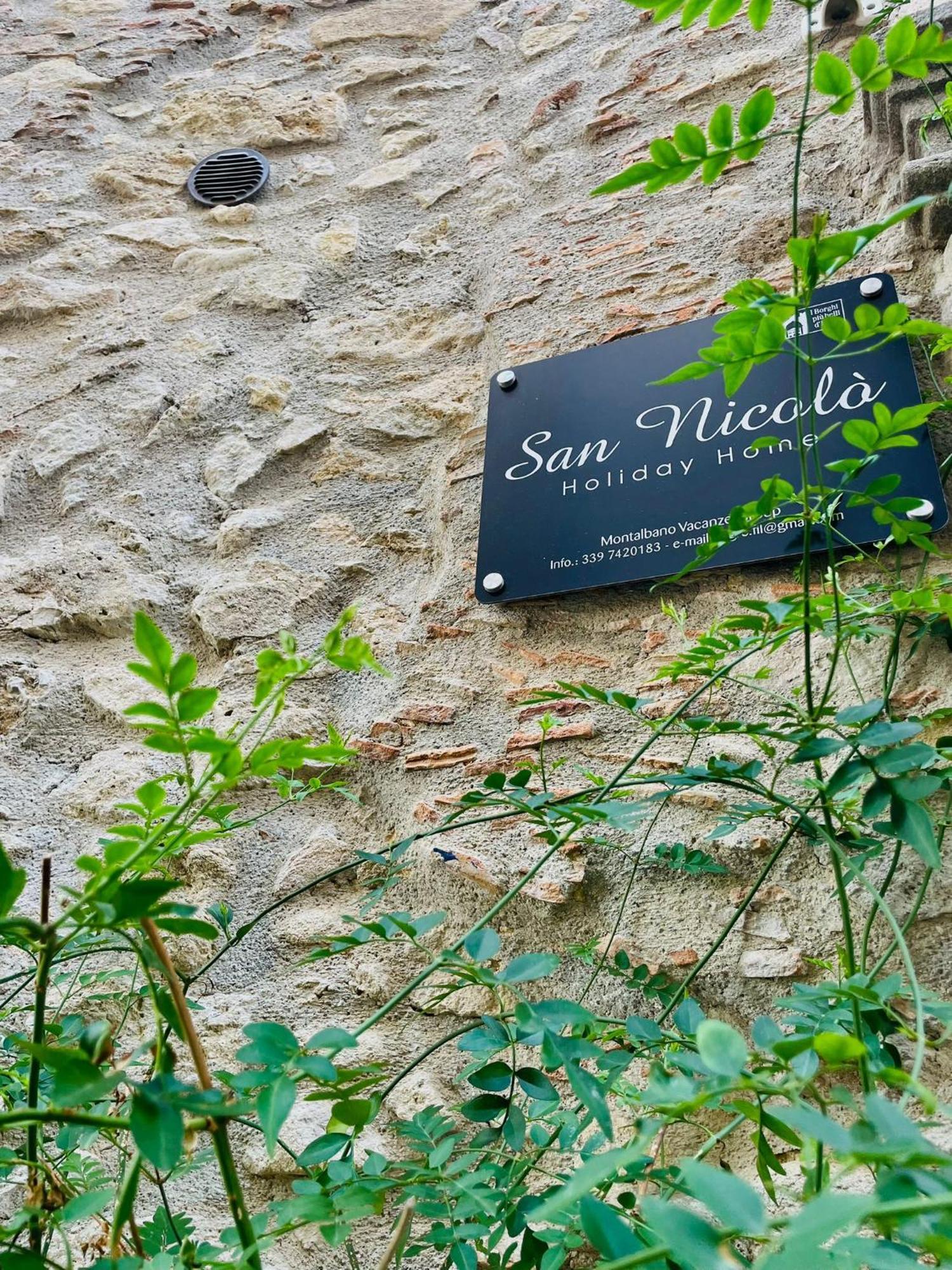 San Nicolo Holiday Home 몬탈바노 엘리코나 외부 사진